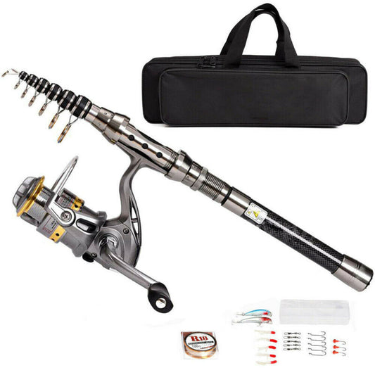 FishQuest - Telescopic Fishing Rod Kit