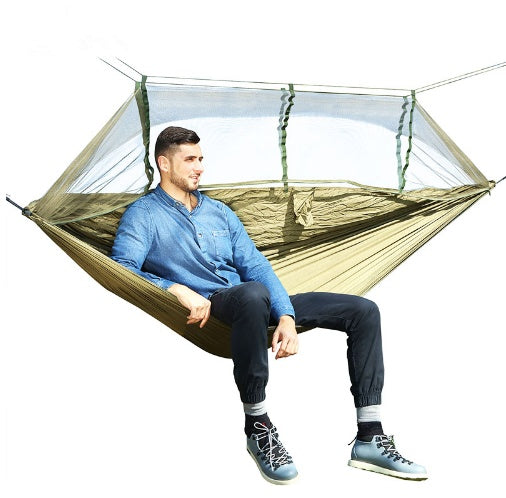 SkyEase Hammock Tent – Mosquito Net Hammock for Camping
