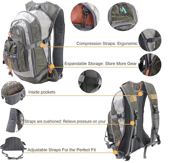 KG Castflow Fly Fishing Vest Backpack