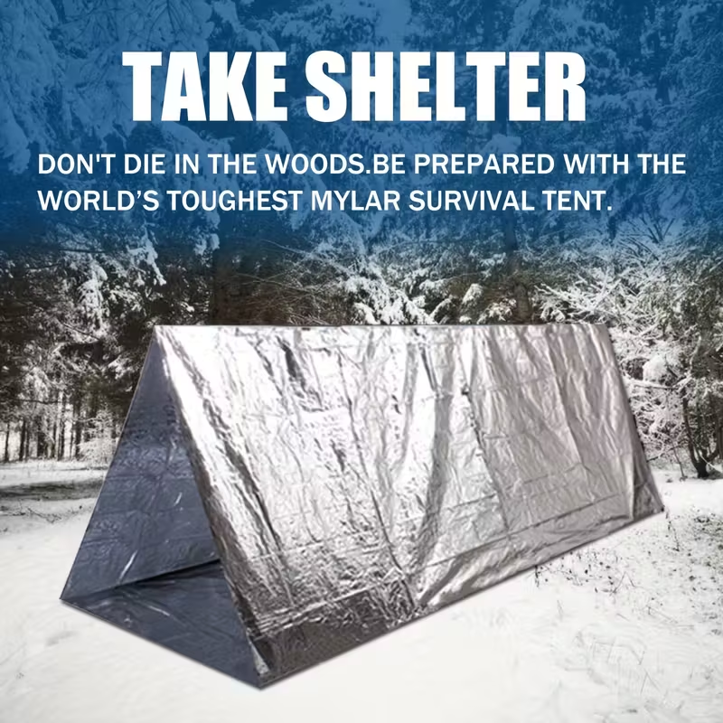 SurvivorShield - 2-Person Emergency Shelter