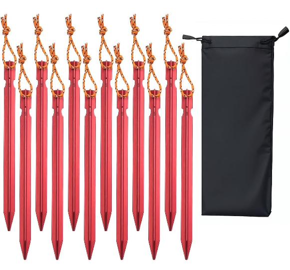 TerraPin - Lightweight Aluminum Tent Stakes