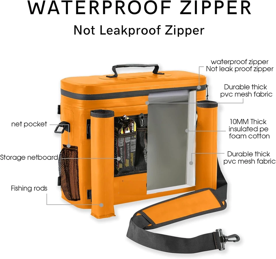 IceDrift - Waterproof Kayak Seat Cooler Bag