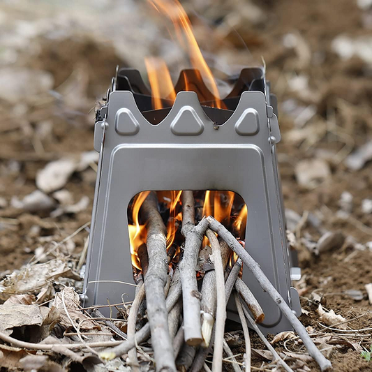 EmberCore - Premium Titanium Wood Stove
