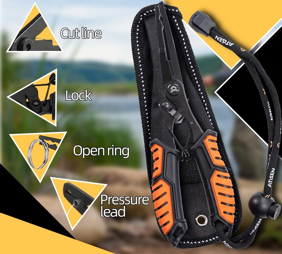 WaveCutter - Stainless Steel Fishing Knife