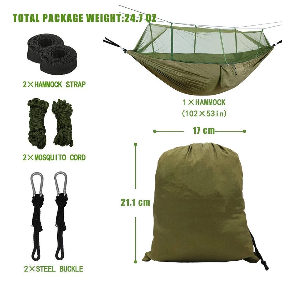 WildHaven Gear - Mosquito Net Hammock