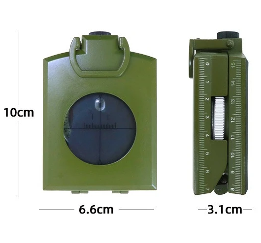 GeoTrack - High-Precision Military Compass