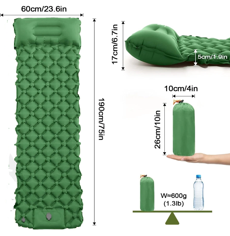 TerraDream – Inflatable Camping Mattress