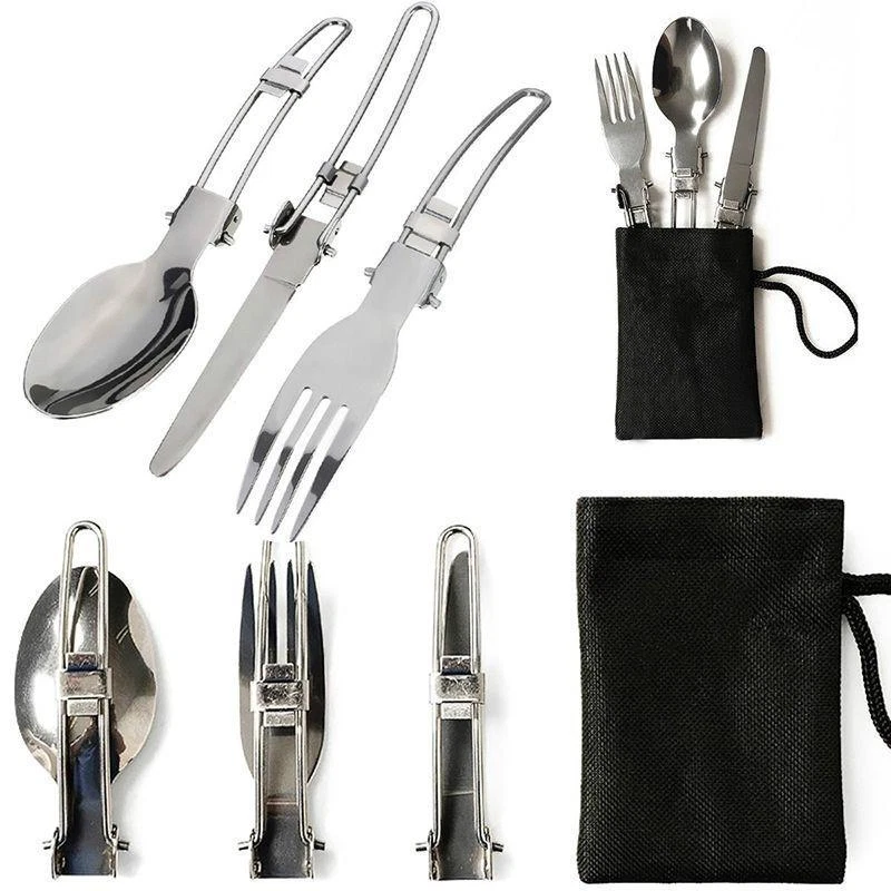 ClipWare - 3-in-1 Camping Utensil Set