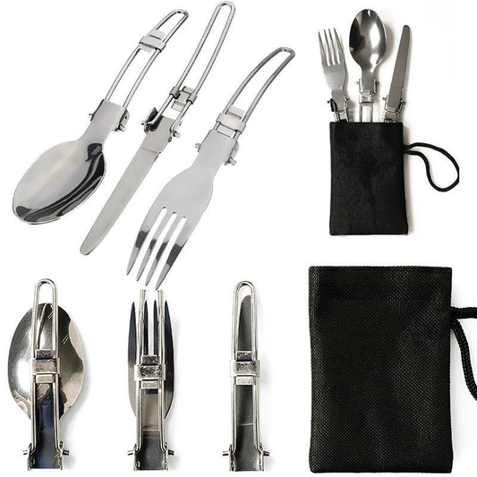ClipWare - 3-in-1 Camping Utensil Set