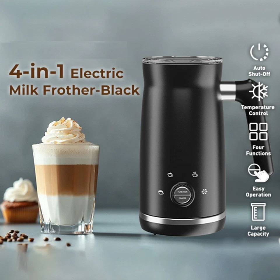 BrewN’Foam - 4-in-1 Electric Milk Frother