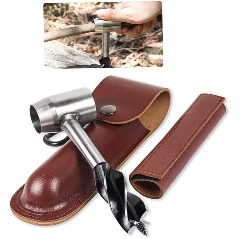 BushPro Gear - Bushcraft Hand Auger Survival Tool