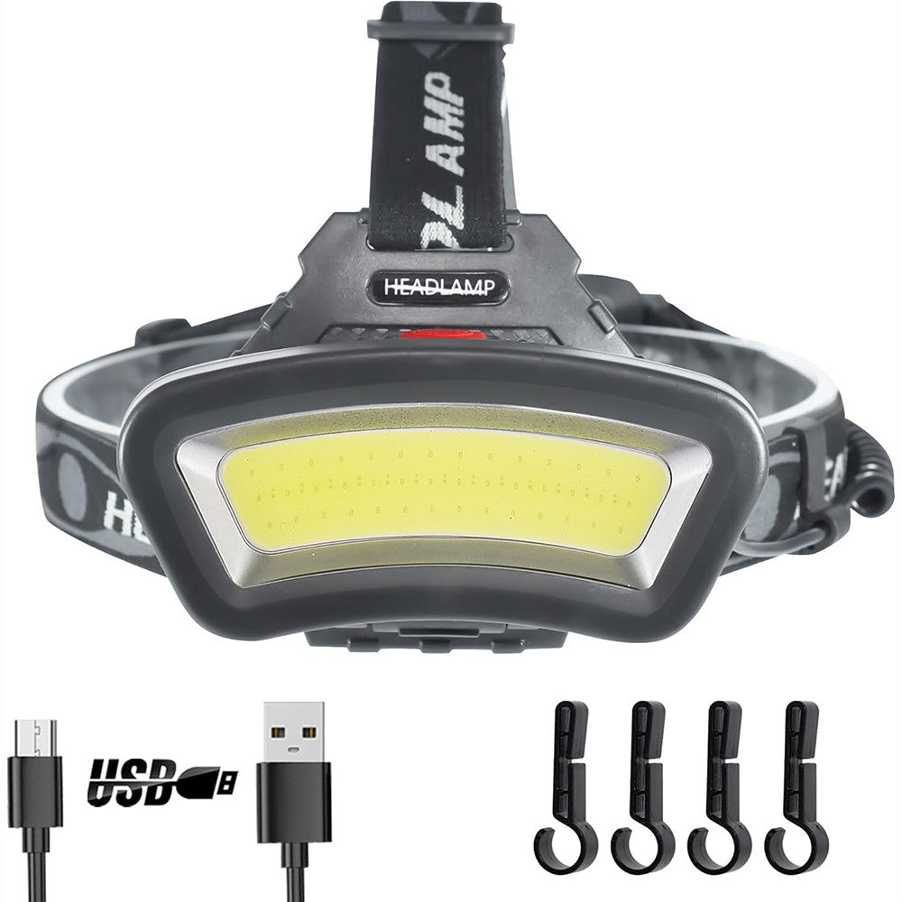 ShineGuide - Rechargeable Hands-Free Headlamp