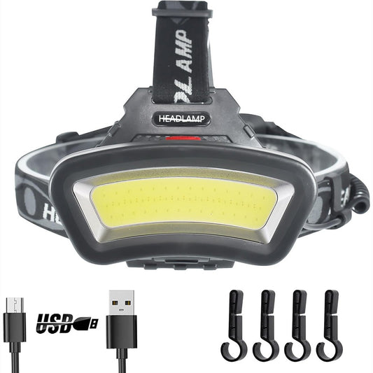 ShineGuide - Rechargeable Hands-Free Headlamp