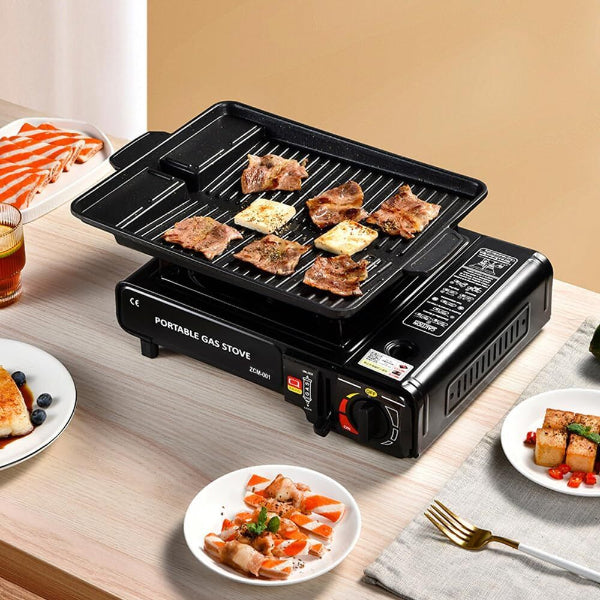 AdventureBurn - Portable Dual Fuel Camping Stove