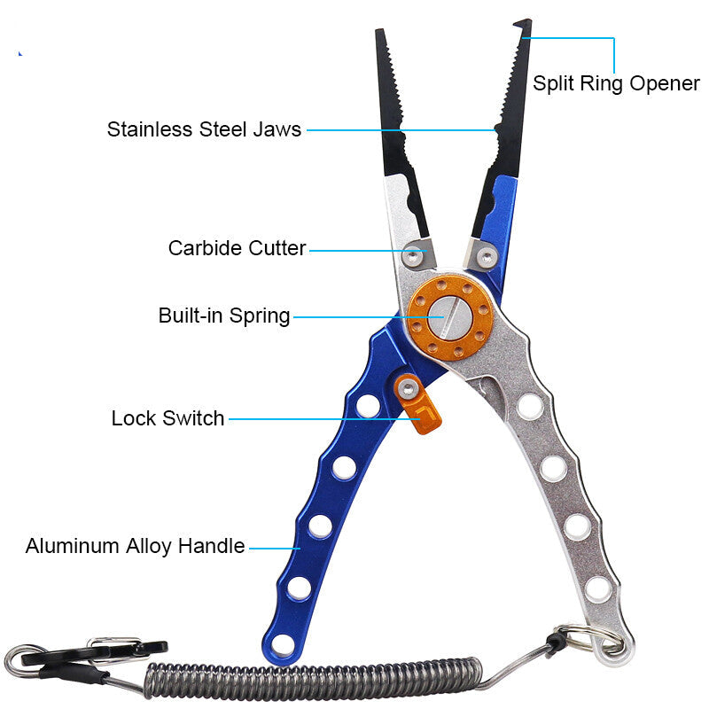 ReelMate - Aluminum Fishing Pliers
