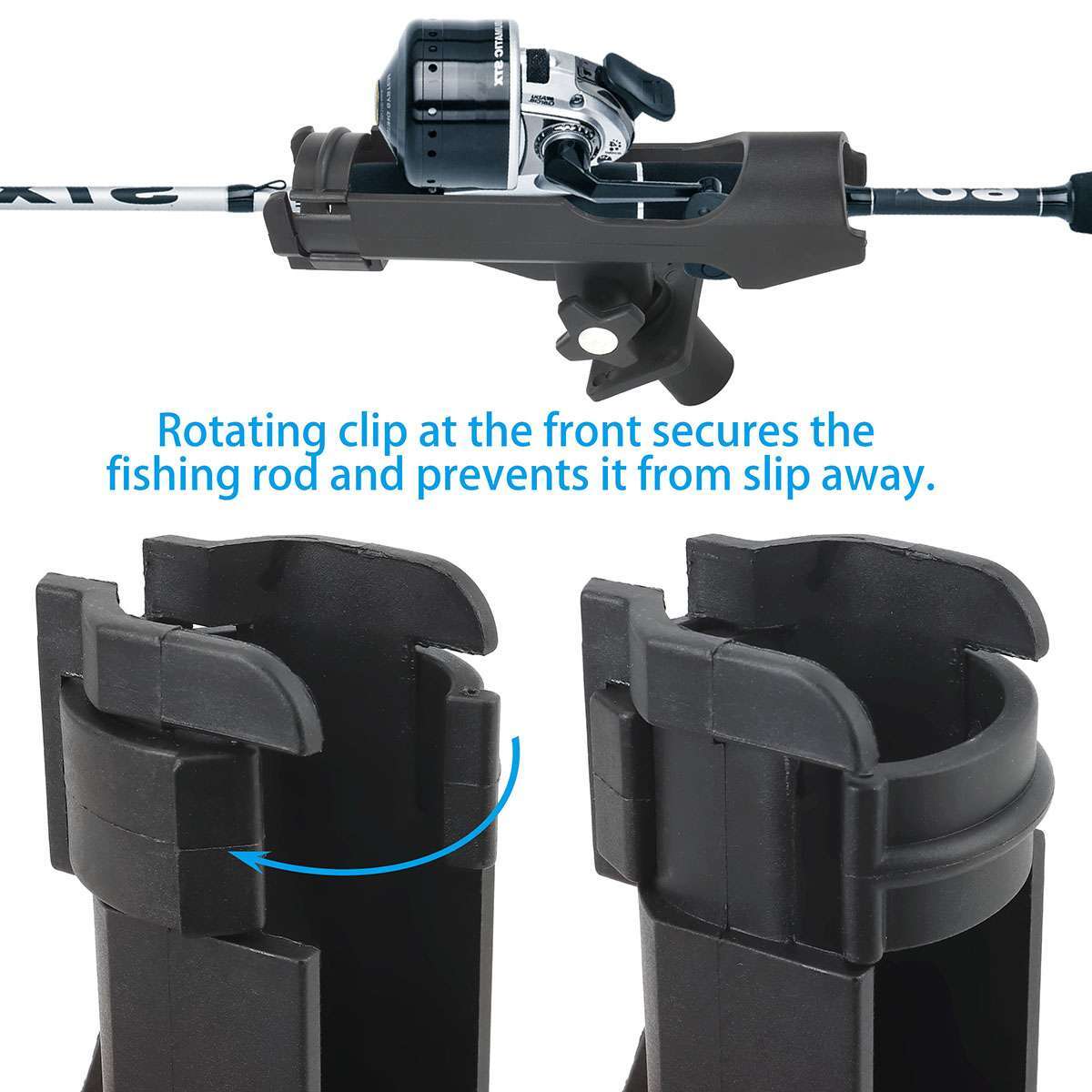 OceanGrip - 360° Adjustable Fishing Rod Holder