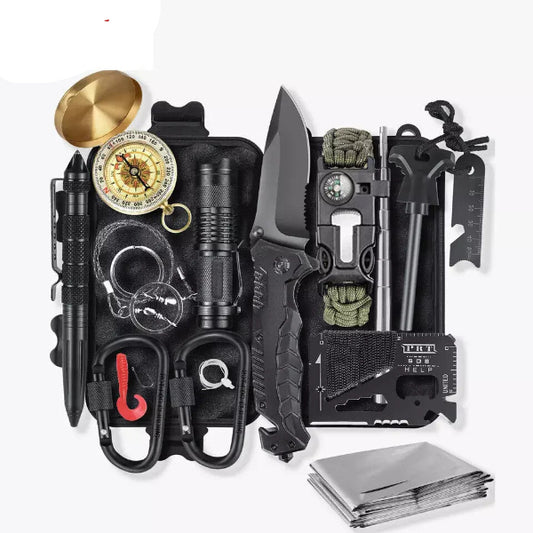SurvivorEdge - 14-in-1 Survival Tool Set