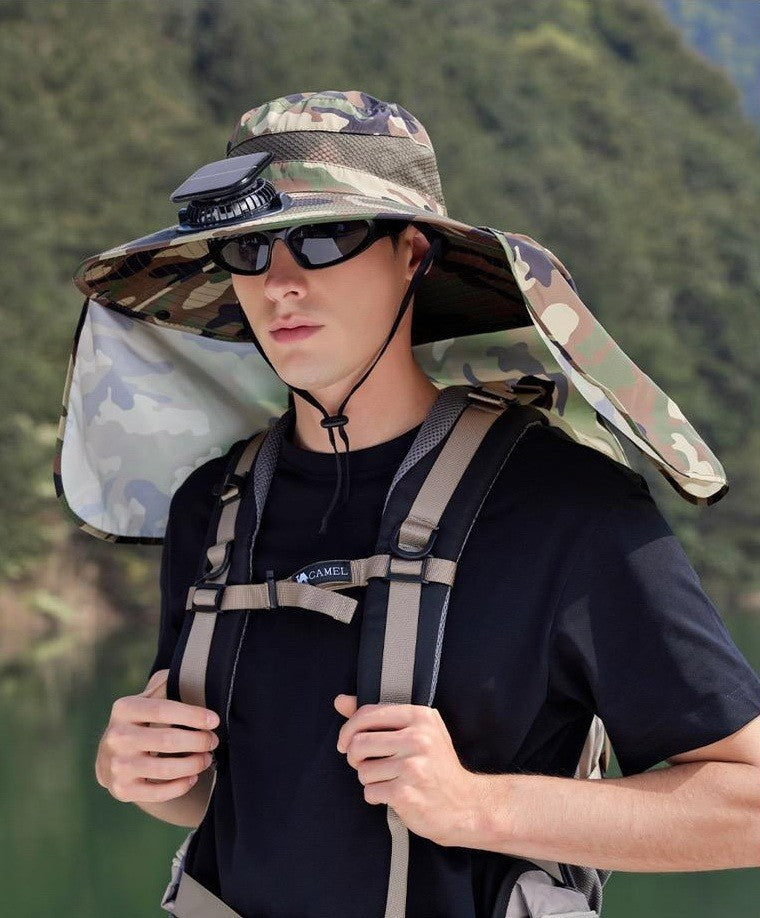 CoolShadeX - Solar Powered Fan Hat