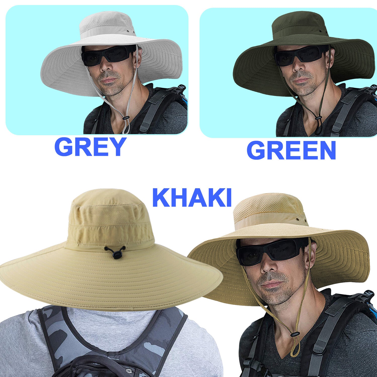 SunGuard Explorer - Wide Brim Fishing Hat