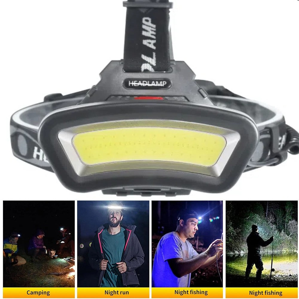 ShineGuide - Rechargeable Hands-Free Headlamp