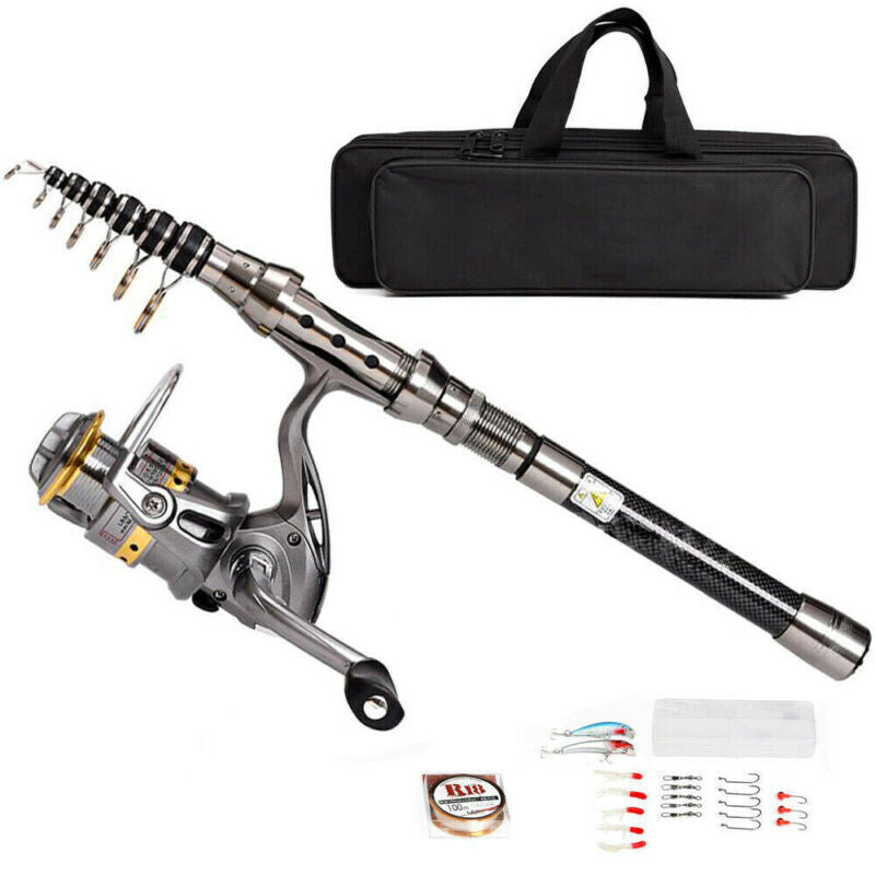 FishQuest - Telescopic Fishing Rod Kit