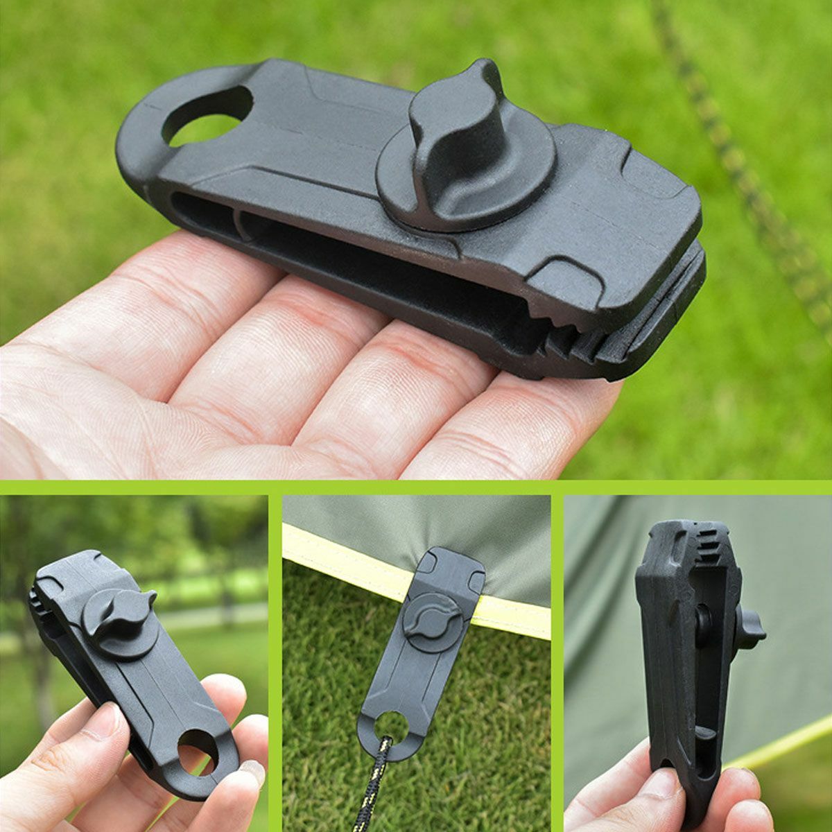 GripMax Clips – Tent Clips for Camping