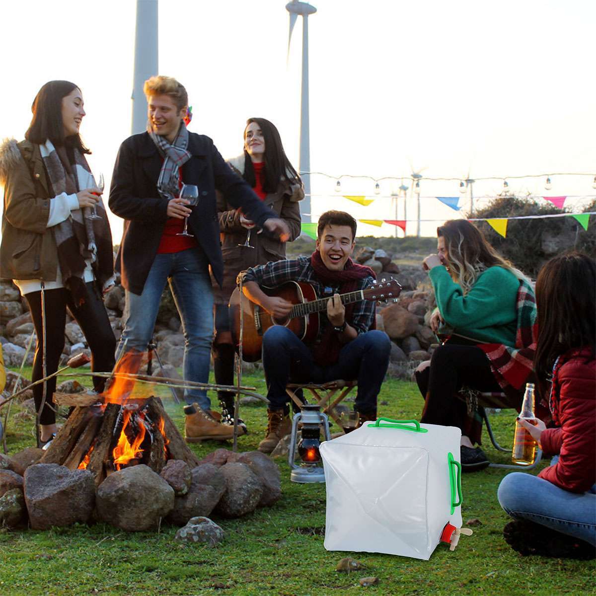 Cascade Cube - 20L Collapsible Water Container