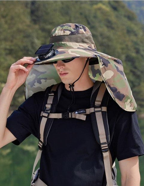 CoolShadeX - Solar Powered Fan Hat