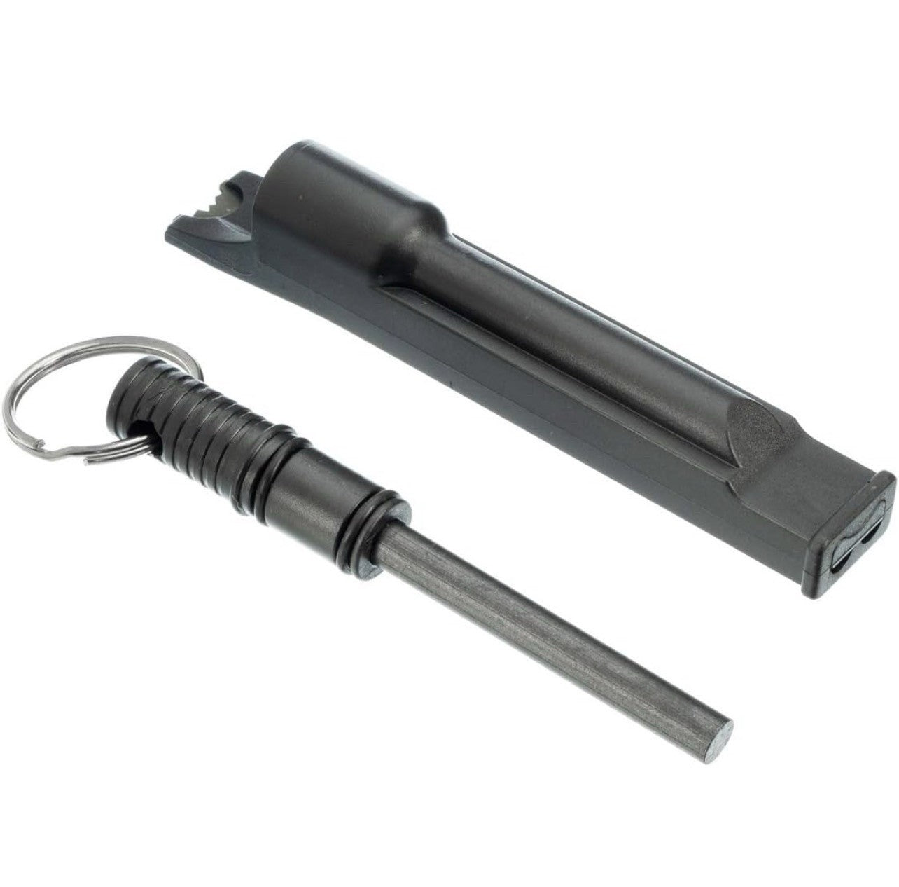 IgniteWay - Flint Rod Fire Starter with Whistle