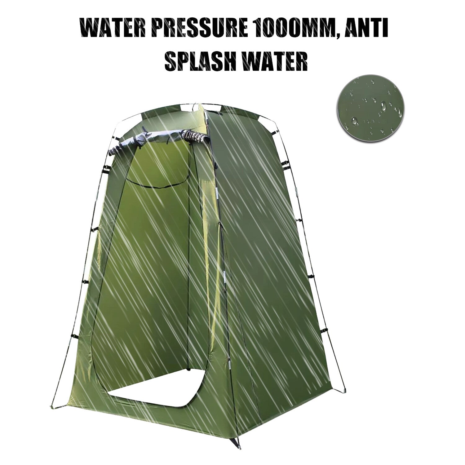 QuickCamp - Portable Outdoor Shower & Toilet Tent