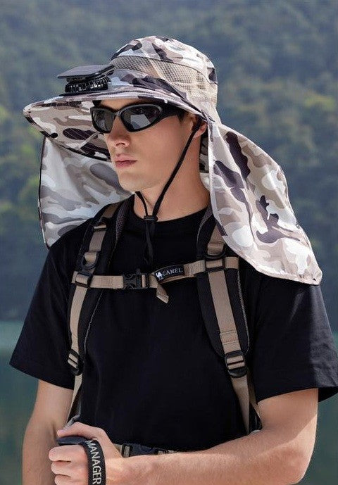 CoolShadeX - Solar Powered Fan Hat