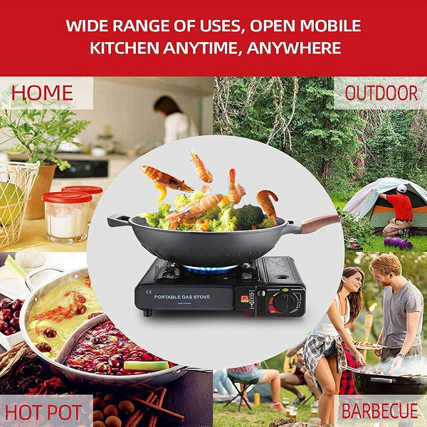 AdventureBurn - Portable Dual Fuel Camping Stove