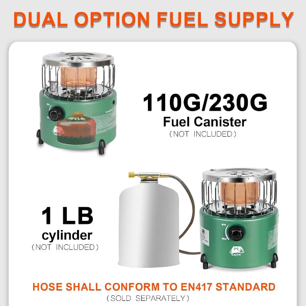 FireReady - Portable Propane Heater & Stove