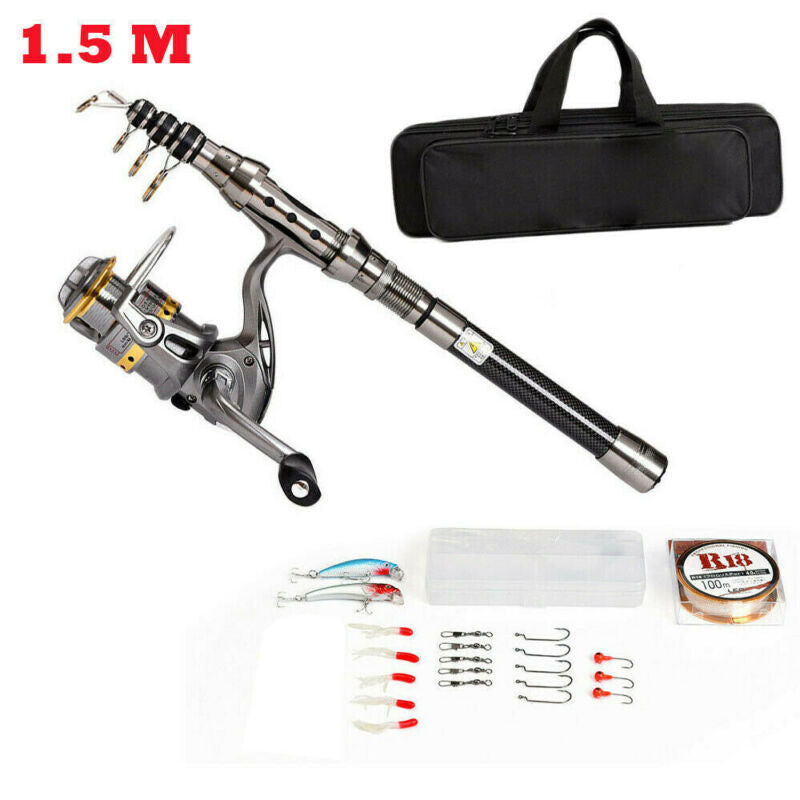 FishQuest - Telescopic Fishing Rod Kit