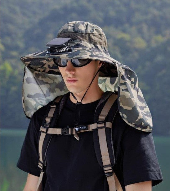 CoolShadeX - Solar Powered Fan Hat