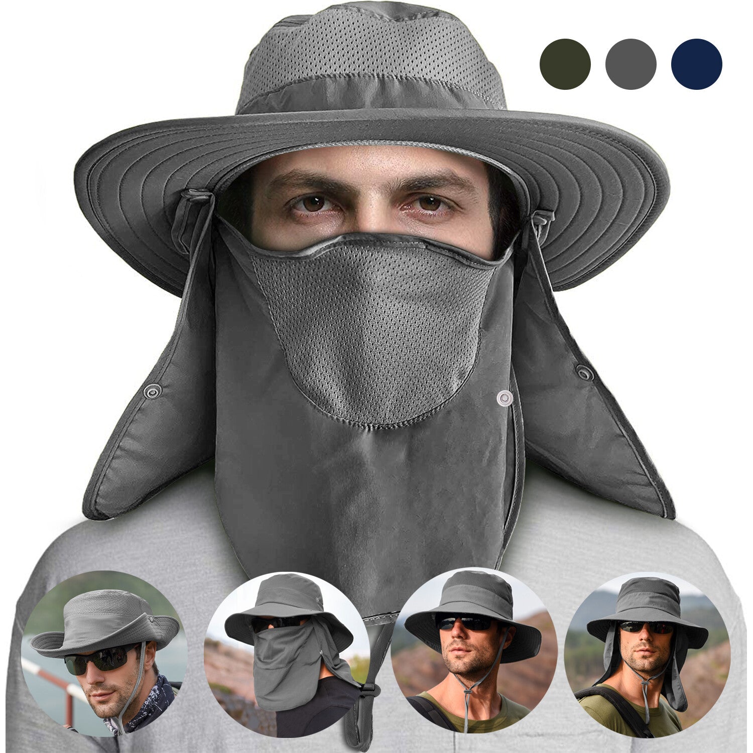 SunGuard Explorer - Wide Brim Fishing Hat
