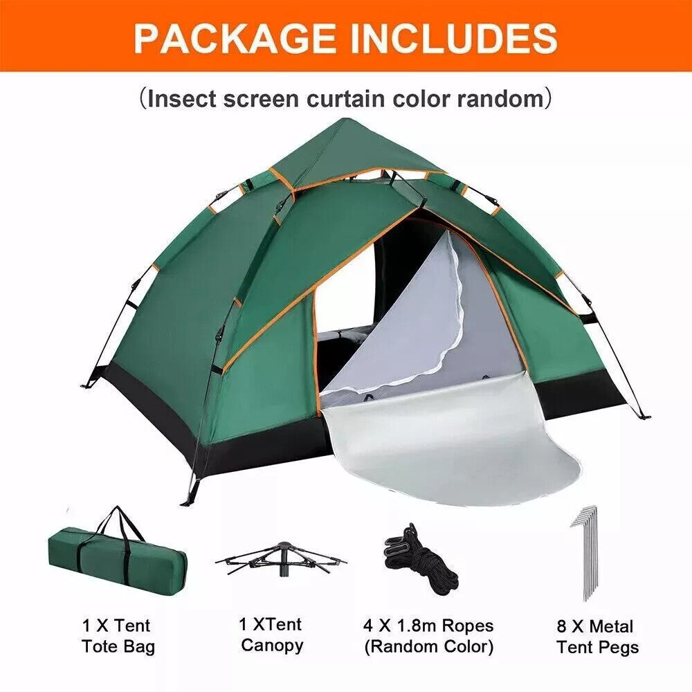 RapidCamp - 4-Person Pop-Up Tent