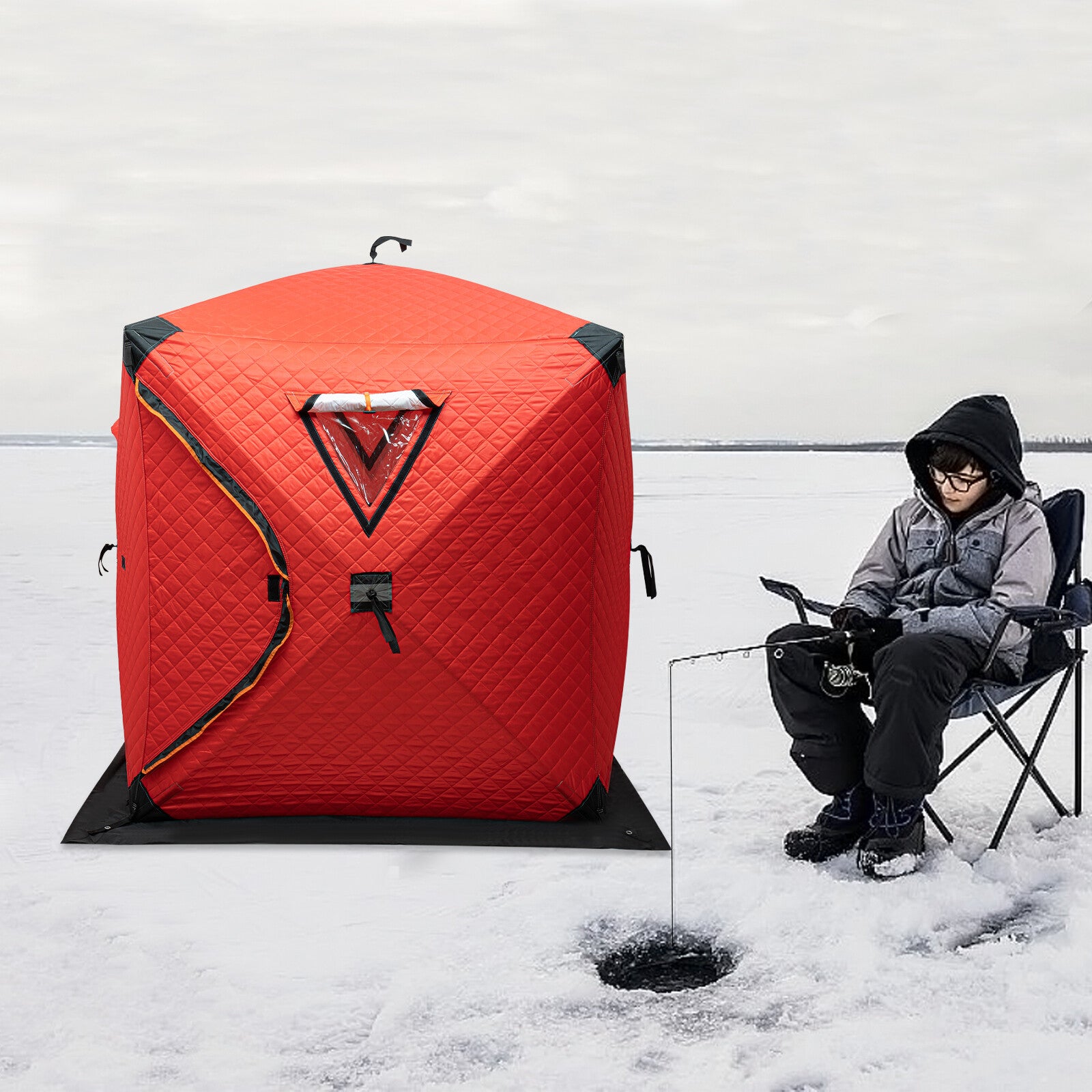 ArcticDen - Portable Ice Fishing Tent