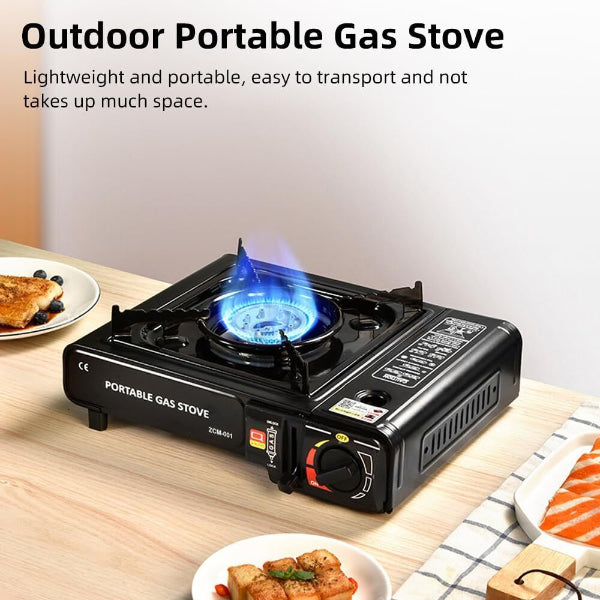 AdventureBurn - Portable Dual Fuel Camping Stove