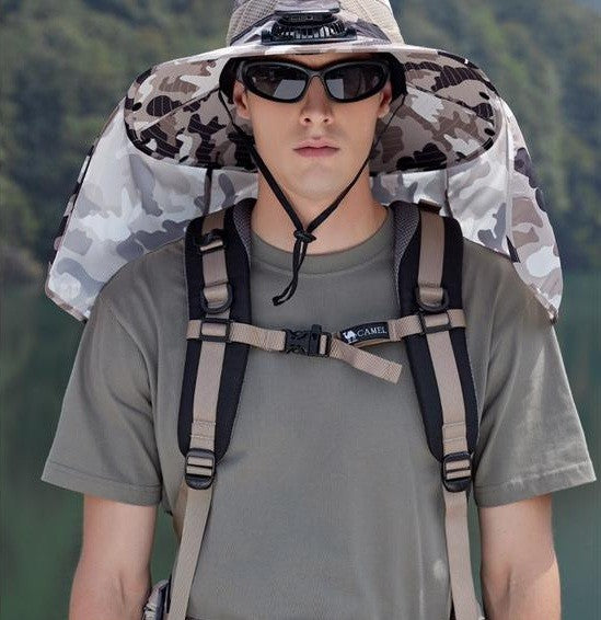 CoolShadeX - Solar Powered Fan Hat