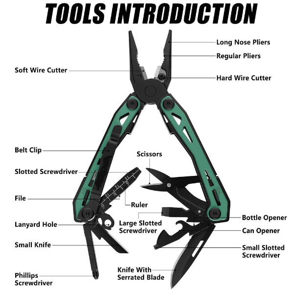 FlexiTask - 16-in-1 Multitool