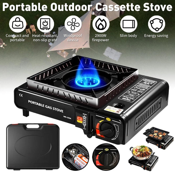 AdventureBurn - Portable Dual Fuel Camping Stove