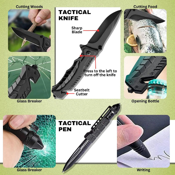 TrailFox  - 28-in-1 Survival Kit