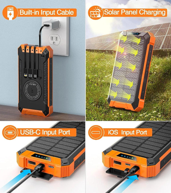 PowerMatrix 90K - Portable Solar Power Bank