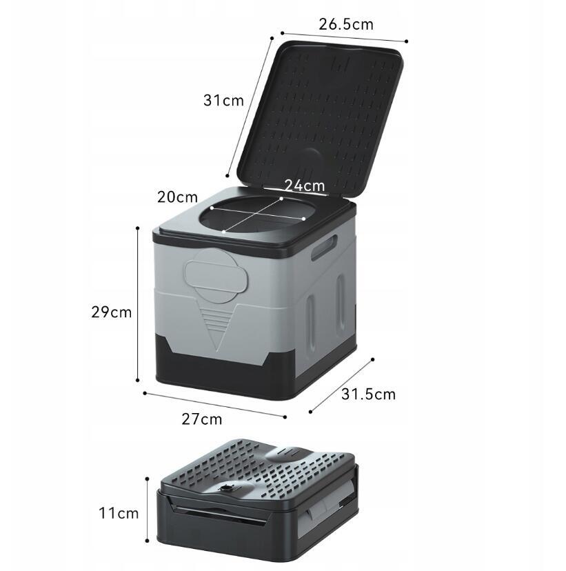 QuickSet - Portable Camping Toilet