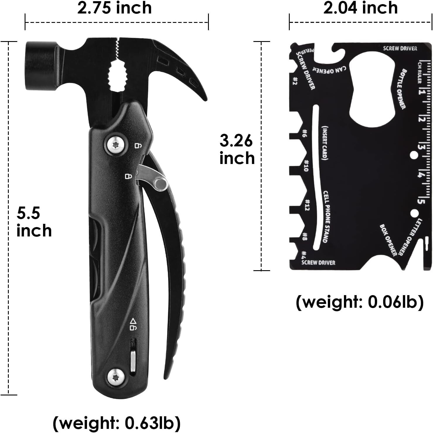 TitanTrail Gear - Camping Multitool Hammer