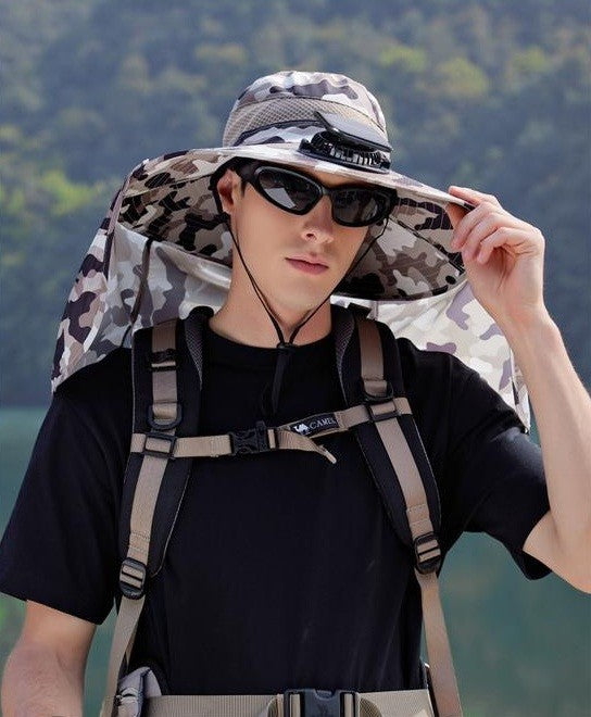 CoolShadeX - Solar Powered Fan Hat