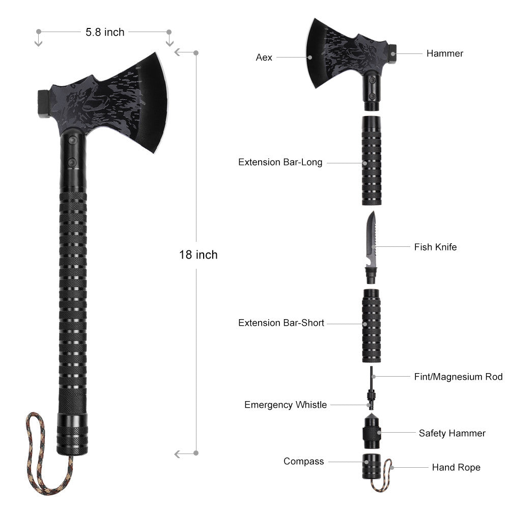 FireRidge - Tactical Camping Axe