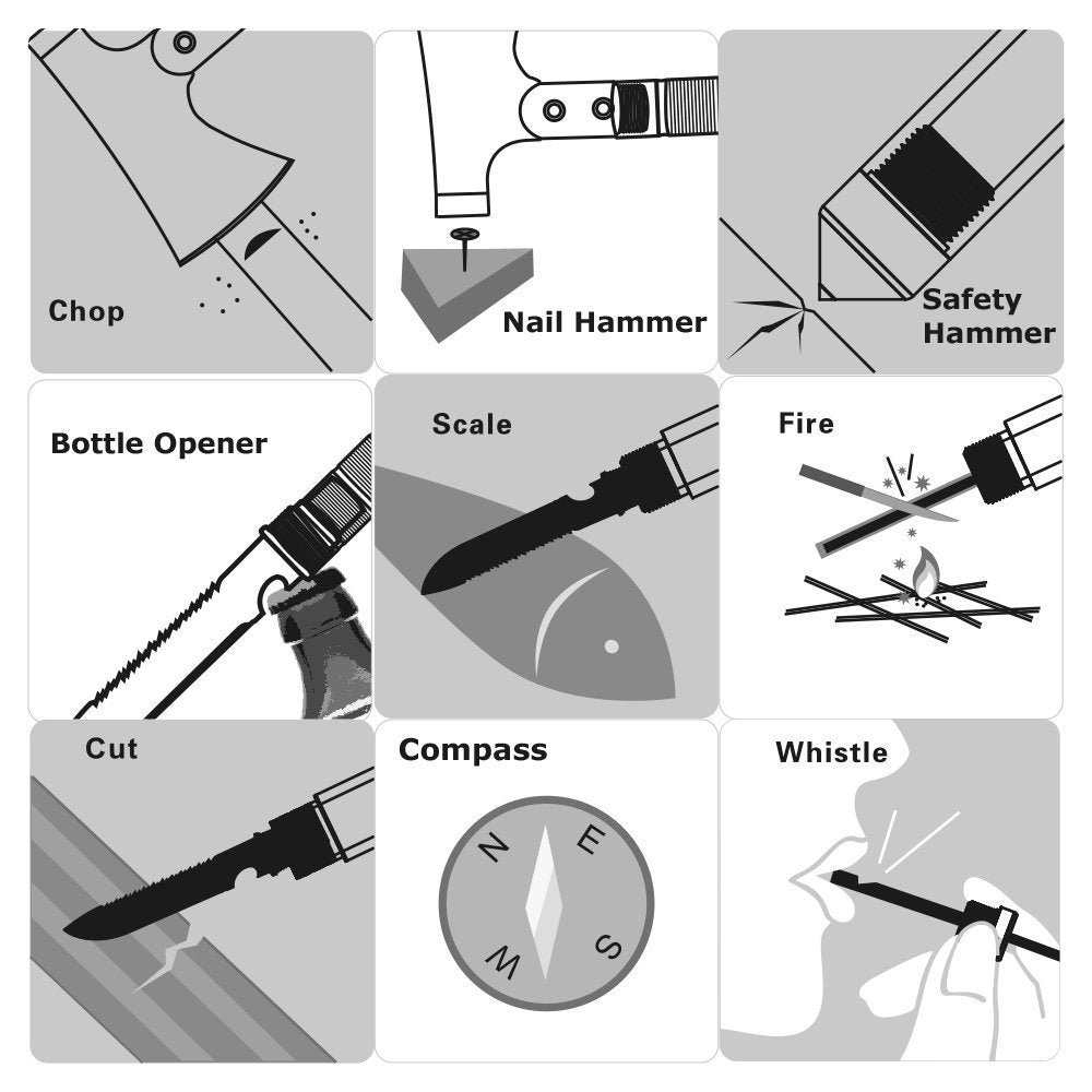FireRidge - Tactical Camping Axe