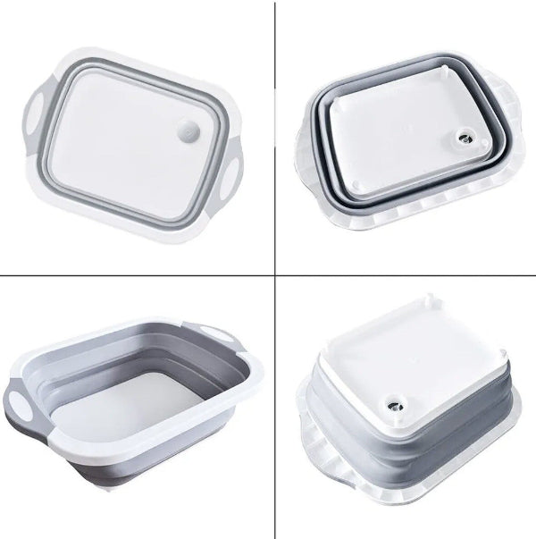 Prep & Rinse - Collapsible Vegetable Washing Basket